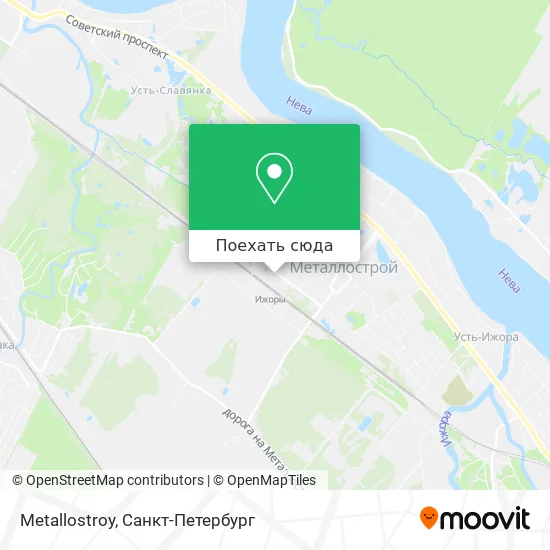 Карта Metallostroy