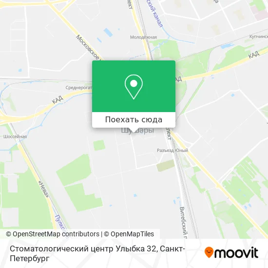 Карта Стоматологический центр Улыбка 32