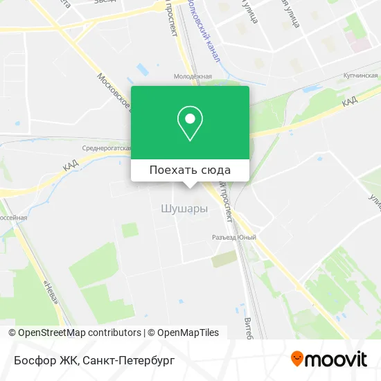 Карта Босфор ЖК
