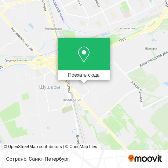 Карта Сотранс