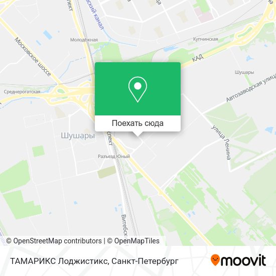 Карта ТАМАРИКС Лоджистикс