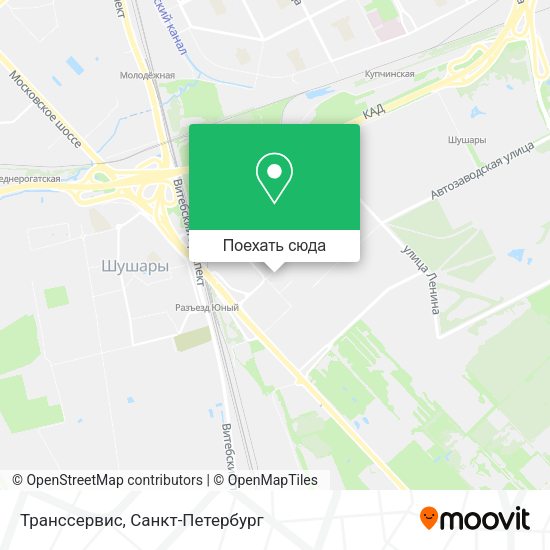 Карта Транссервис