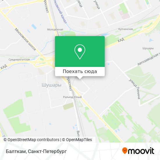 Карта Балткам