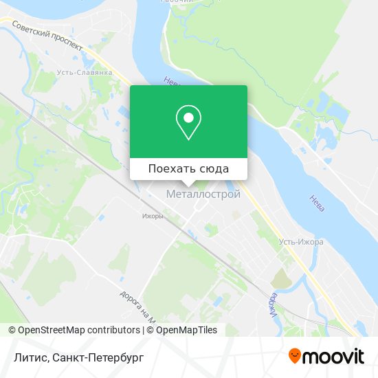 Карта Литис
