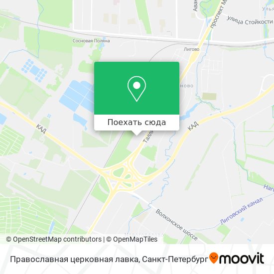 Карта Православная церковная лавка