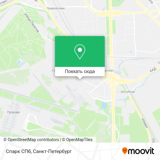 Карта Спарк СПб