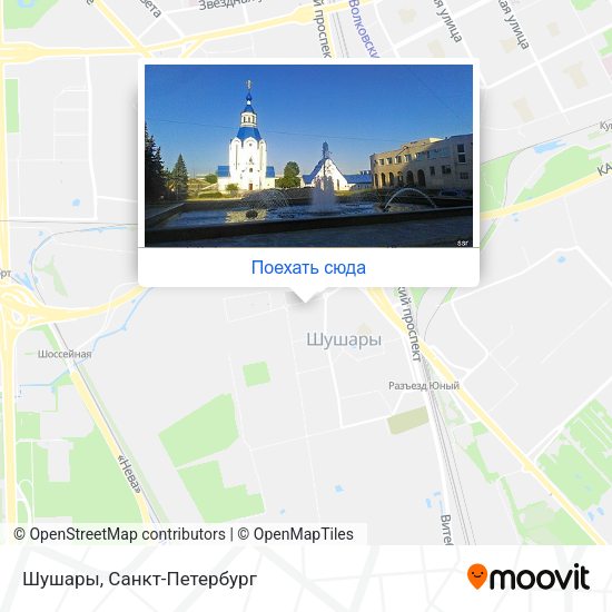 Карта Шушары