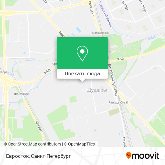 Карта Евросток