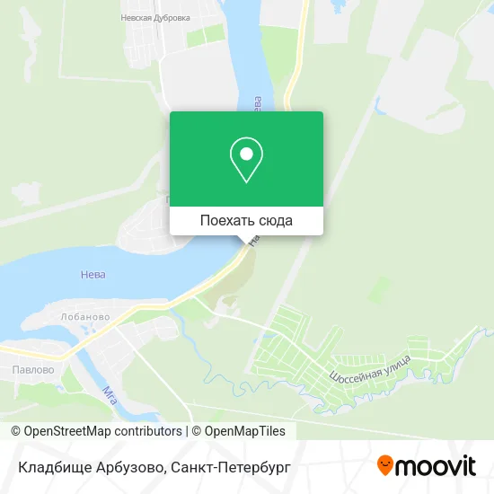 Карта Кладбище Арбузово