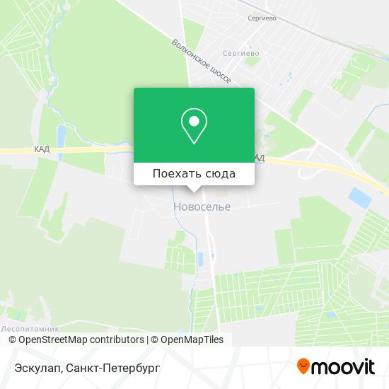Карта Эскулап