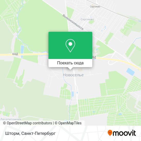 Карта Шторм