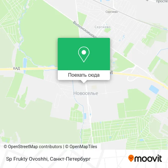 Карта Sp Frukty Ovoshhi
