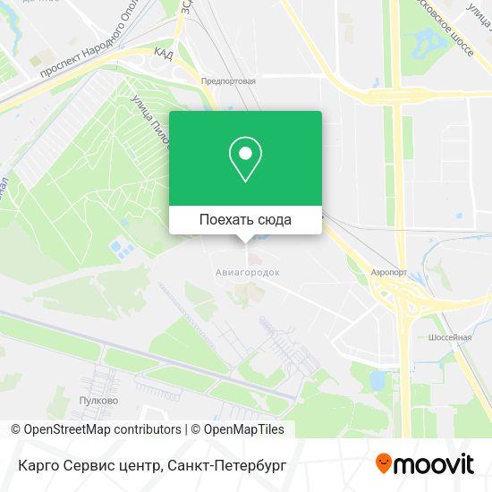 Карта Карго Сервис центр