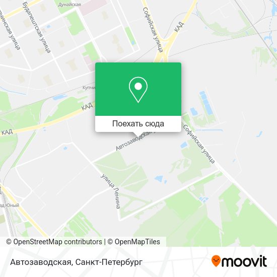 Карта Автозаводская