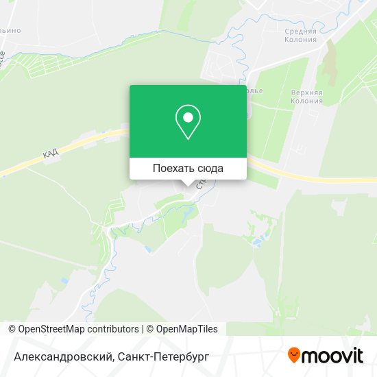 Карта Александровский