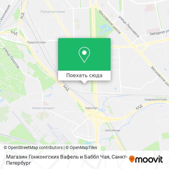 Карта Магазин Гонконгских Вафель и Баббл Чая