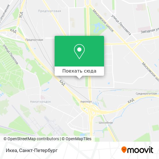 Карта Икеа