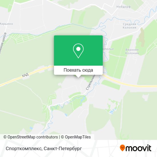 Карта Спорткомплекс