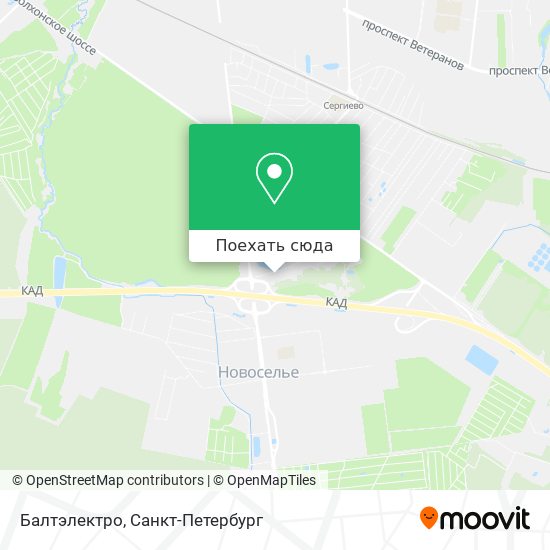 Карта Балтэлектро