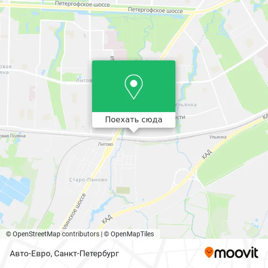 Карта Авто-Евро