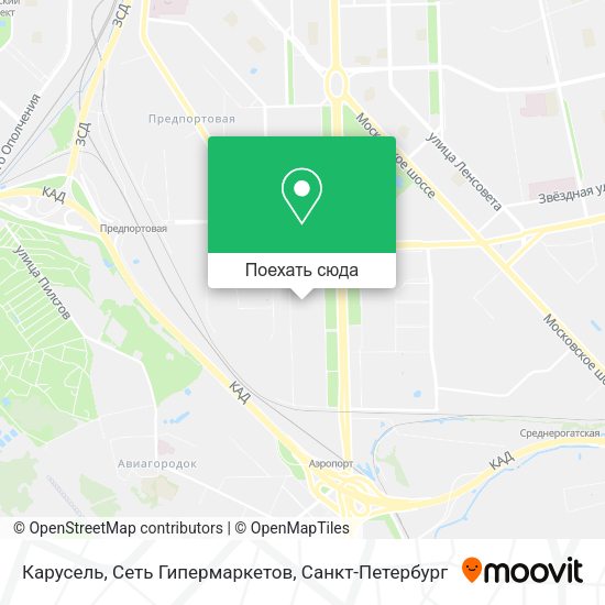 Карта Карусель, Сеть Гипермаркетов