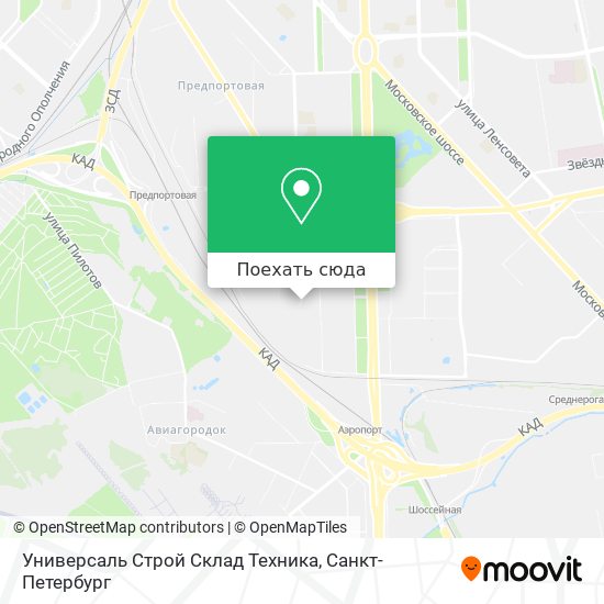 Карта Универсаль Строй Склад Техника