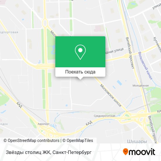 Карта Звёзды столиц ЖК