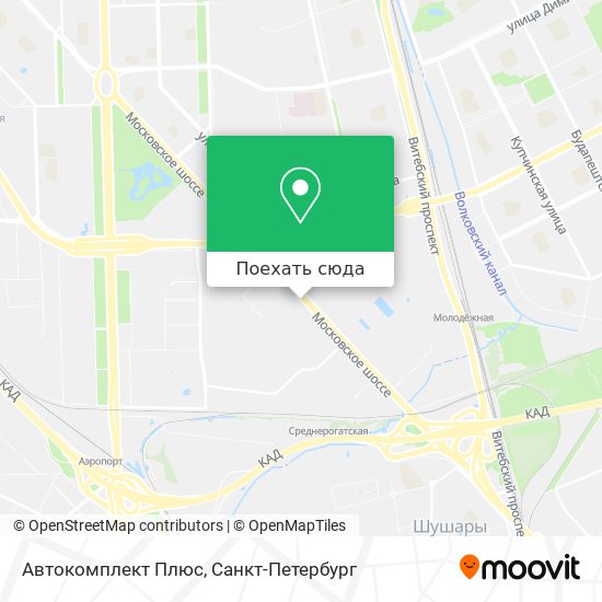 Карта Автокомплект Плюс