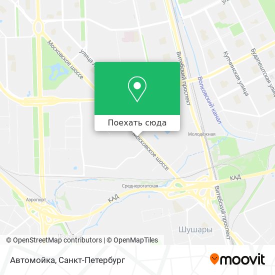 Карта Автомойка