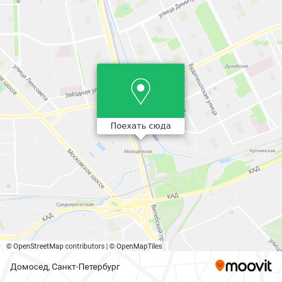 Карта Домосед