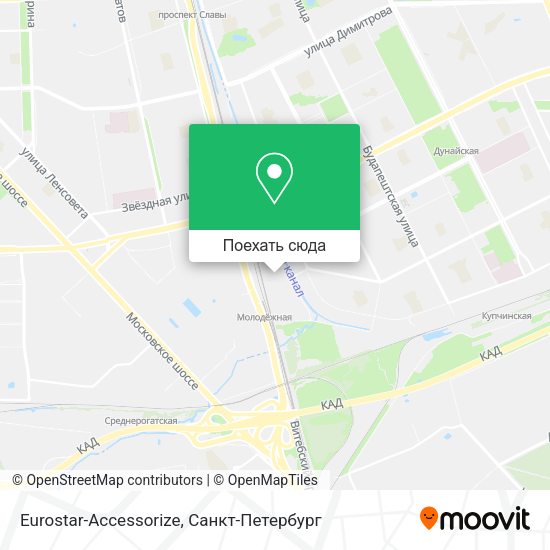 Карта Eurostar-Accessorize