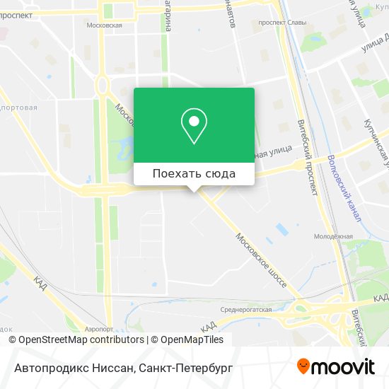 Карта Автопродикс Ниссан