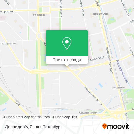 Карта ДверидовЪ