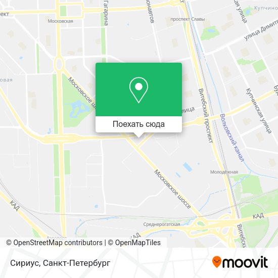 Карта Сириус