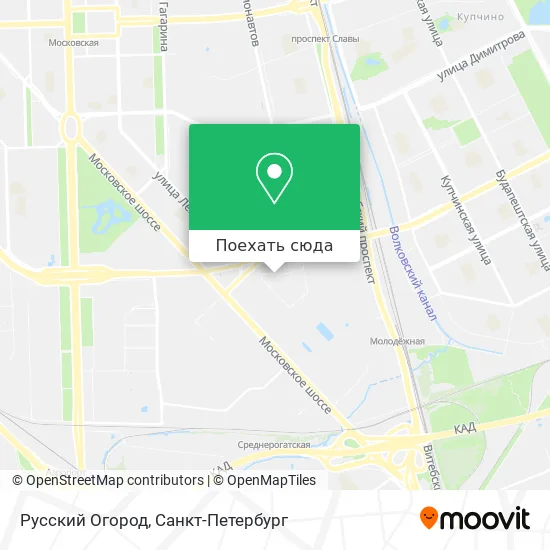 Карта Русский Огород