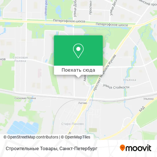 Карта Строительные Товары