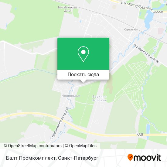 Карта Балт Промкомплект