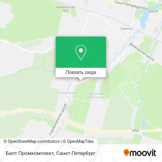 Карта Балт Промкомплект