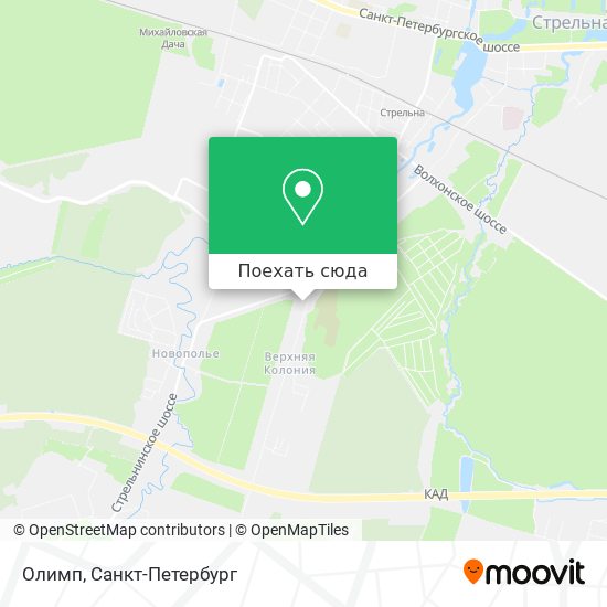 Карта Олимп