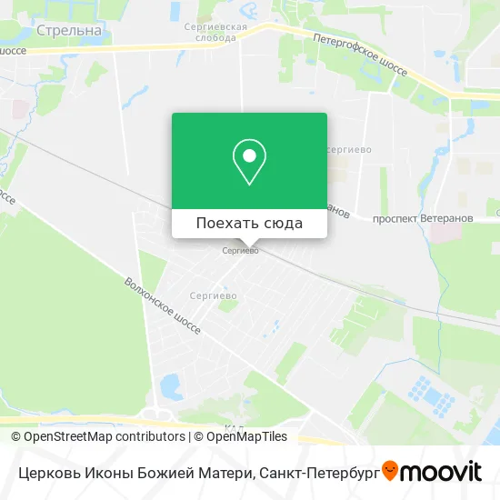 Карта Церковь Иконы Божией Матери