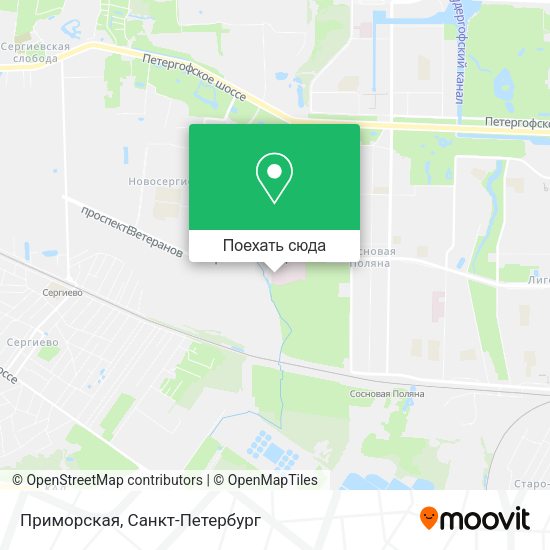 Карта Приморская