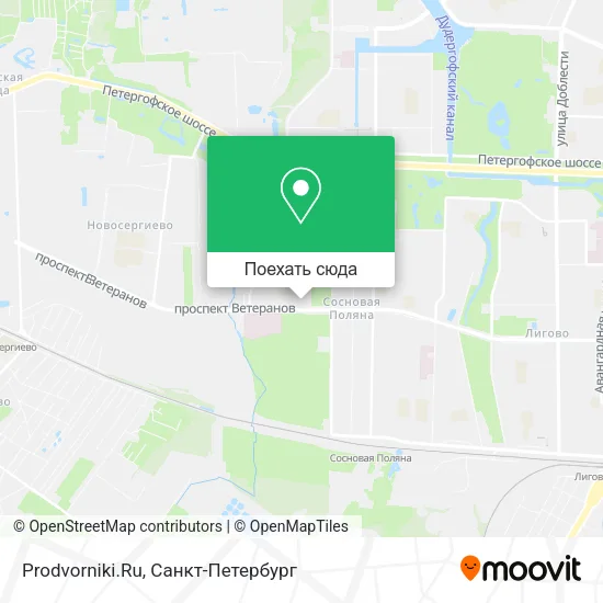 Карта Prodvorniki.Ru