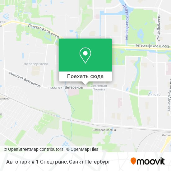 Карта Автопарк # 1 Спецтранс