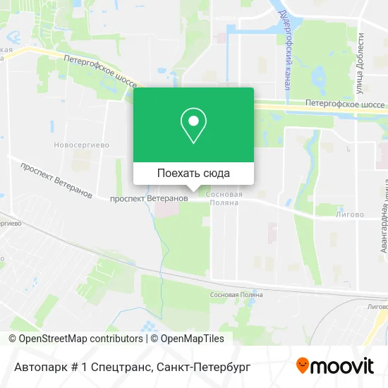 Карта Автопарк # 1 Спецтранс