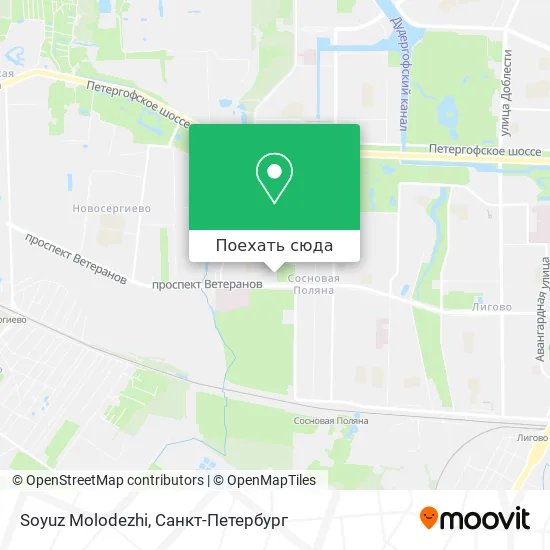 Карта Soyuz Molodezhi