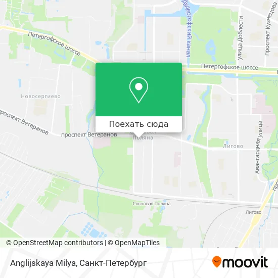 Карта Anglijskaya Milya