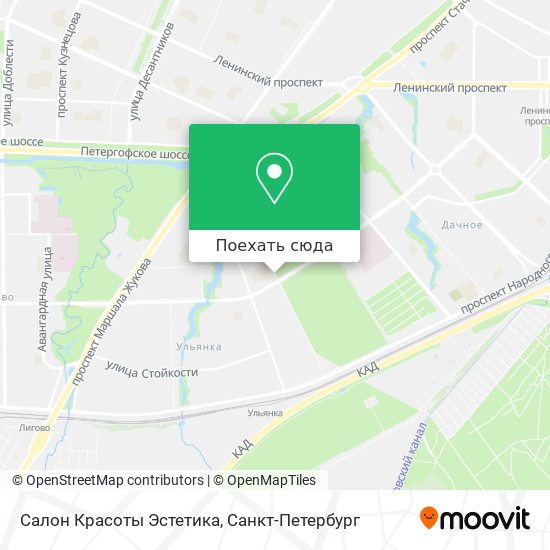 Карта Салон Красоты Эстетика