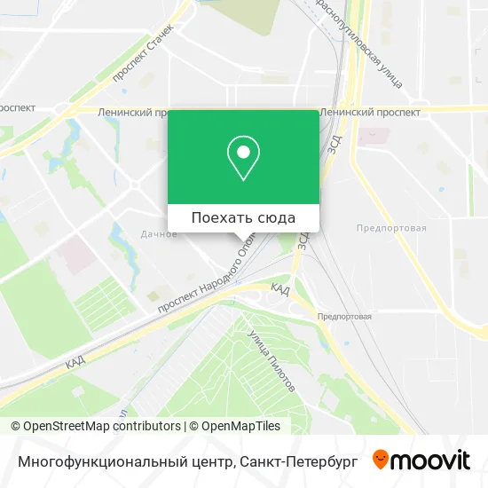 Карта Многофункциональный центр