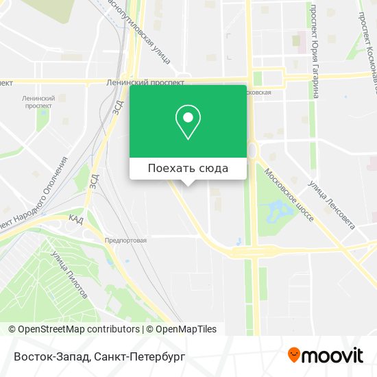 Карта Восток-Запад