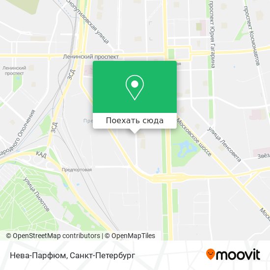 Карта Нева-Парфюм